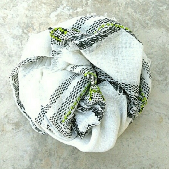 Chan Luu Accessories - Chan Luu Sunny Lime Mix Infinity Scarf